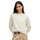 メイドウェル レディース パーカー・スウェットシャツ アウター Funnel Neck Sweatshirt Parchment