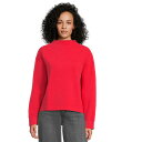 メイドウェル レディース パーカー・スウェットシャツ アウター Funnel Neck Sweatshirt Bright Cherry