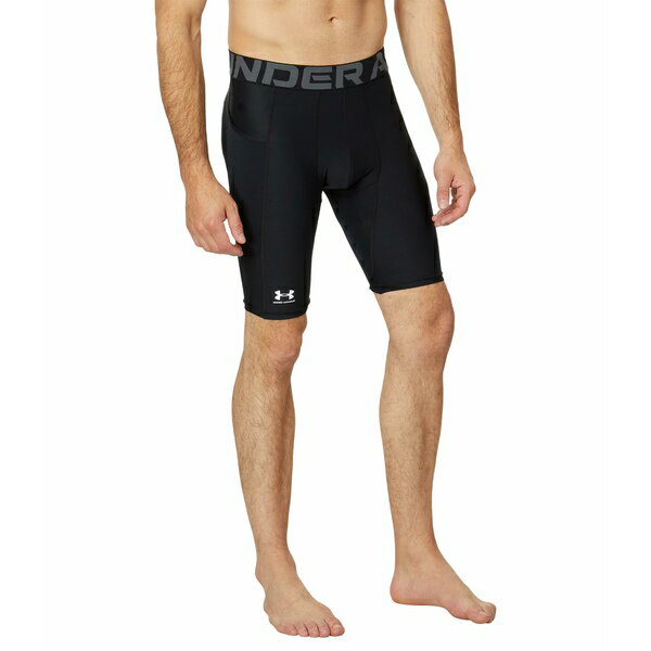 ޡ  奢ѥ ܥȥॹ HeatGear Armour Long Shorts Black/Pitch Gra...