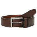 ジョンストンアンドマーフィー メンズ ベルト アクセサリー Xc4 Dress Belt Mahogany