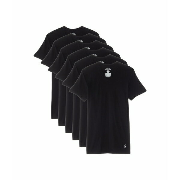 楽天astyラルフローレン メンズ シャツ トップス Classic Fit V-Necks 6 Polo Black/White PP