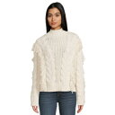 サンクチュアリー レディース パーカー・スウェットシャツ アウター Crafted Fringe Sweater Chalk