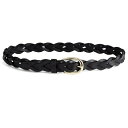 メイドウェル レディース ベルト アクセサリー Braided Belt True Black