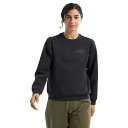 アークテリクス レディース パーカー・スウェットシャツ アウター Aestas Crew Black/Multi