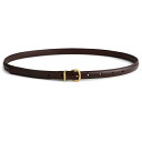 メイドウェル レディース ベルト アクセサリー Skinny Essentials Belt Dark Carob