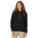 アリアト レディース パーカー・スウェットシャツ アウター Ariat Logo Hoodie Black
