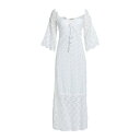 アンジュナ レディース ワンピース トップス Midi dresses White