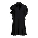 レッドヴァレンティノ レディース ワンピース トップス Short dresses Black