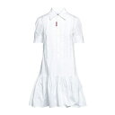 ディースクエアード レディース ワンピース トップス Short dresses White