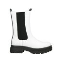 【送料無料】 カフェノワール レディース ブーツ シューズ Ankle boots White