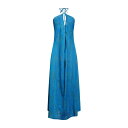 ブランドユニーク レディース ワンピース トップス Midi dresses Blue