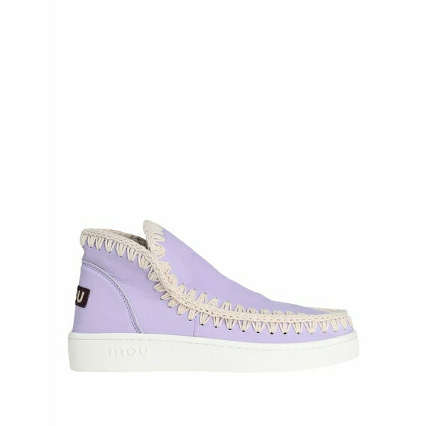 【送料無料】 モウ レディース ブーツ シューズ Ankle boots Lilac