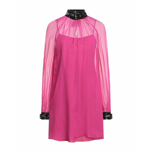 【送料無料】 モスキーノ レディース ワンピース トップス Mini dresses Fuchsia