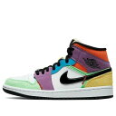 Air Jordan ジョーダン レディース スニーカー White/Multi-Color 【(WMNS) Air Jordan 1 Mid SE 'Lightbulb' CW1140-100】 サイズ US_W_10(4)
