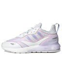 adidas アディダス レディース スニーカー White/Purple 【(WMNS) adidas ZX 2K Boost 2.0 'White Viol...