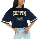 Q[fC fB[X TVc gbvX Coppin State Eagles Gameday Couture Women's Game Face Fashion Jersey Navy