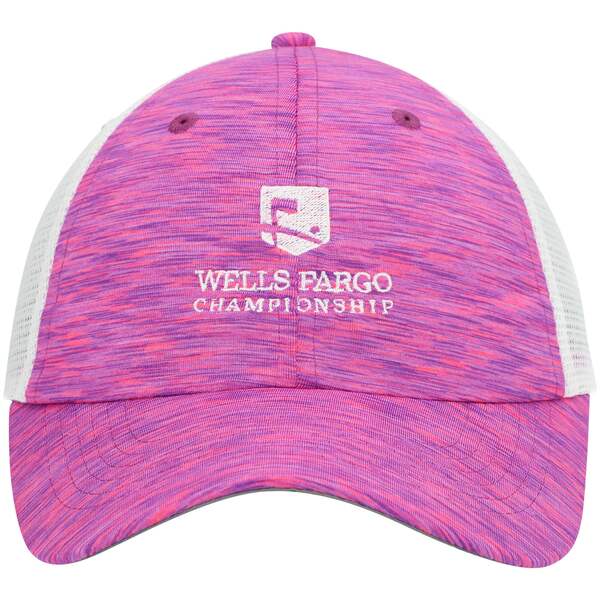 インペリアル レディース 帽子 アクセサリー Wells Fargo Championship Imperial Women 039 s Juice Bar Adjustable Hat Pink/White