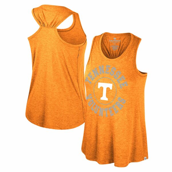 コロシアム レディース Tシャツ トップス Tennessee Volunteers Colosseum Women's Prudence Racerback Tank Top Tennessee Orange