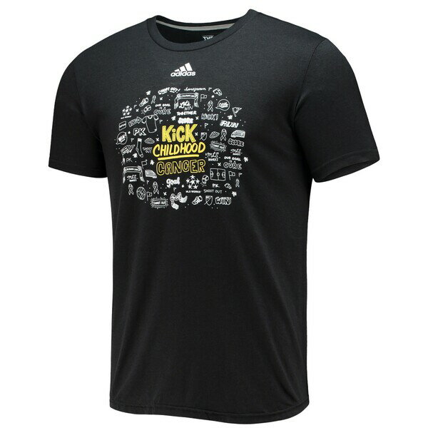 ǥ  T ȥåץ Houston Dynamo FC adidas Kick Cancer TShirt Black