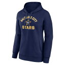 ファナティクス レディース パーカー・スウェットシャツ アウター Salt Lake City Stars Fanatics Branded Women's Team Overtime Pullover Hoodie Navy