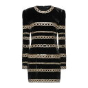 BALMAIN バルマン ワンピース トップス レディース Short dresses Black