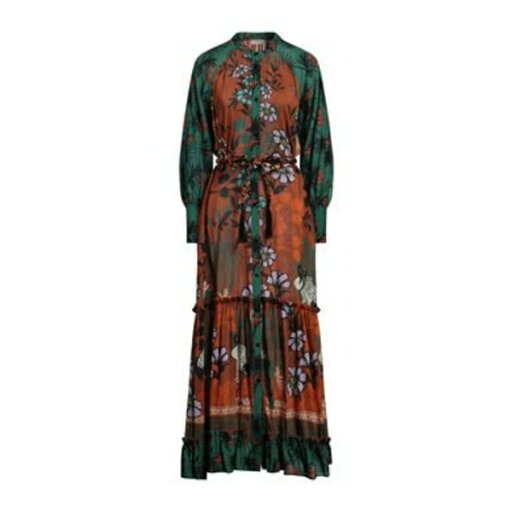 【送料無料】 アンジュナ レディース ワンピース トップス Maxi dresses Brown 【送料無料】 アンジュナ レディース ワンピース トップス Maxi dresses Brown
