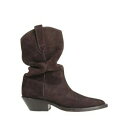 【送料無料】 マルタンマルジェラ レディース ブーツ シューズ Ankle boots Brown