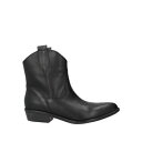 【送料無料】 ジュネーブ レディース ブーツ シューズ Ankle boots Black