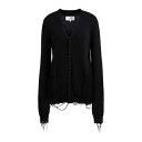 【送料無料】 マルタンマルジェラ レディース カーディガン アウター Cardigans Black