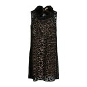 【送料無料】 ヌメロ ヴェントゥーノ レディース ワンピース トップス Mini dresses Black