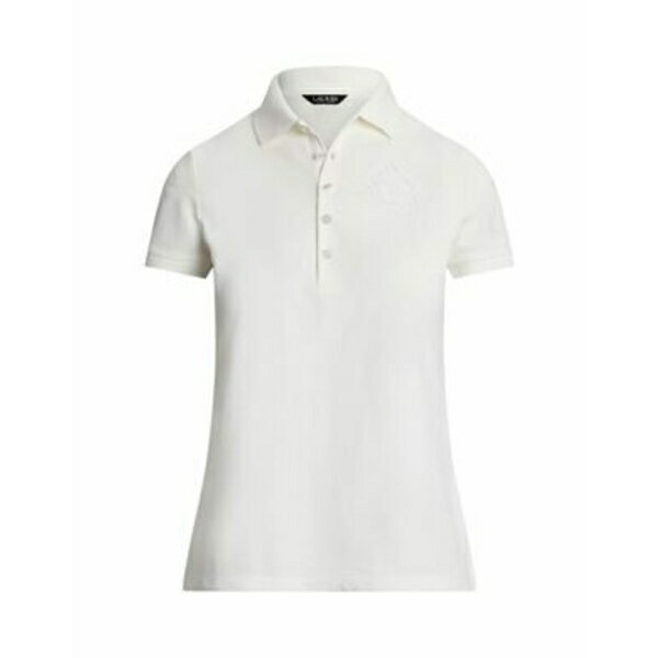 【送料無料】 ラルフローレン レディース Tシャツ トップス Polo shirts White