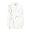 【送料無料】 ツインセット レディース ジャケット&ブルゾン アウター Blazers White