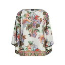 【送料無料】 エトロ レディース Tシャツ トップス Tops White