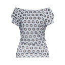 【送料無料】 エトロ レディース Tシャツ トップス Tops Azure