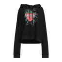 【送料無料】 エムエスジイエム レディース パーカー・スウェットシャツ アウター Sweatshirts Black