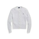【送料無料】 ラルフローレン レディース カーディガン アウター Cardigans White