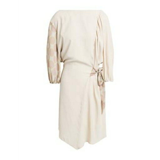 【送料無料】 ピアヌラストゥーディオ レディース ワンピース トップス Mini dresses Beige 【送料無料】 ピアヌラストゥーディオ レディース ワンピース トップス Mini dresses Beige