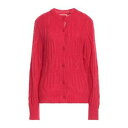 【送料無料】 ツインセット レディース カーディガン アウター Cardigans Red