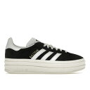 adidas AfB_X fB[X Xj[J[ yadidas Gazelle Boldz TCY US_8W(25cm) Core Black White (Women's)