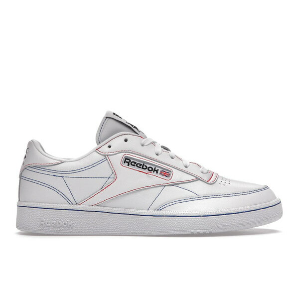 Reebok リーボック メンズ スニーカー 【Reebok Club C 85】 サイズ US_5.5(23.5cm) Bape White Contrast Stitch