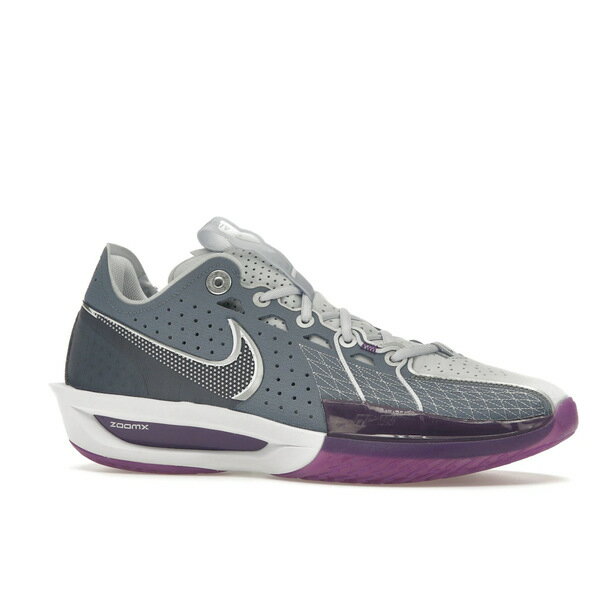 Nike ナイキ メンズ スニーカー 【Nike Air Zoom GT Cut 3 Be True to Her School】 サイズ US_M_4.5 Ashen Slate/Metallic Silver-Football Grey-Barely Grape