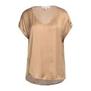 【送料無料】 プリーズ レディース カットソー トップス Tops Camel