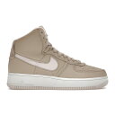 Nike ナイキ レディース スニーカー 【Nike Air Force 1 High Sculpt Linen Sanddrift (Women's)】 サイズ US_9(26.0cm) Sandrift/Light Soft Pink-Summit White(4)
