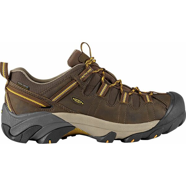 L[ Y u[c V[Y KEEN Men's Targhee II Waterproof Hiking Shoes Cascade Brown