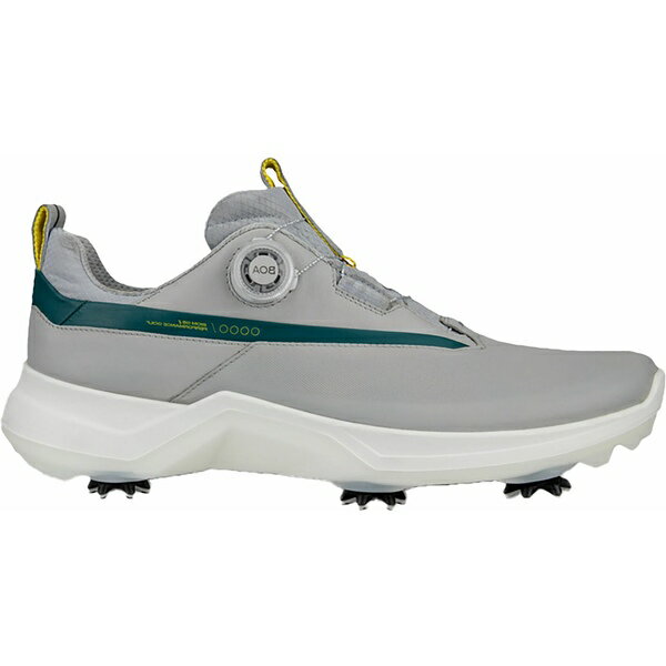    ݡ ECCO Men's BIOM G5 BOA Golf Shoes Concrete/Baygreen