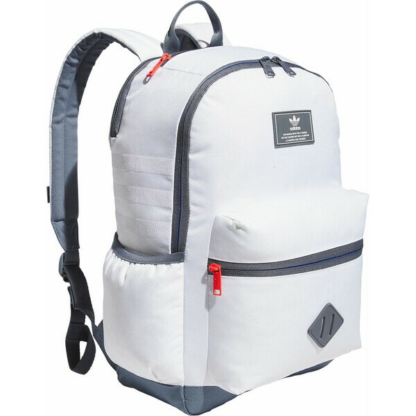 アディダス アディダス メンズ バックパック・リュックサック バッグ adidas Originals National 3.0 Backpack Wht/Onix Gry/Brght Rylblu