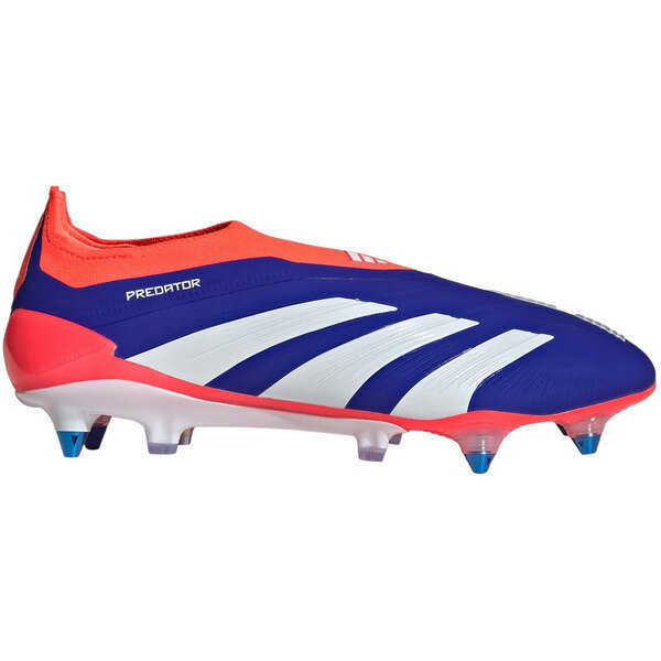 adidas アディダス メンズ スニーカー 【adidas Predator Elite Laceless SG Lucid Blue Cloud White Solar Red】 サイズ US_M_13 Lucid Blue/Cloud White/Solar Red