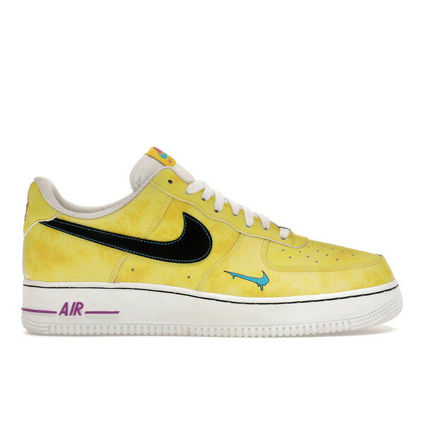 Nike ナイキ メンズ スニーカー 【Nike Air Force 1 Low Peace, Love & Basketball】 サイズ US_12(30.0cm) Speed Yellow/Black-Laser Blue-White