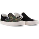 Vans バンズ メンズ スニーカー 【Vans Slip-On Classic Mismatched Camo Zebra】 サイズ US_8.5(26.5c...