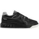 Valentino ヴァレンティノ メンズ スニーカー 【Valentino Garavani One Stud Low Top Black Gray】 サイズ EU_43(28.0cm) Black/Gray(4)